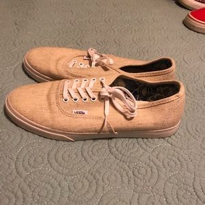 Tan/khaki Vans